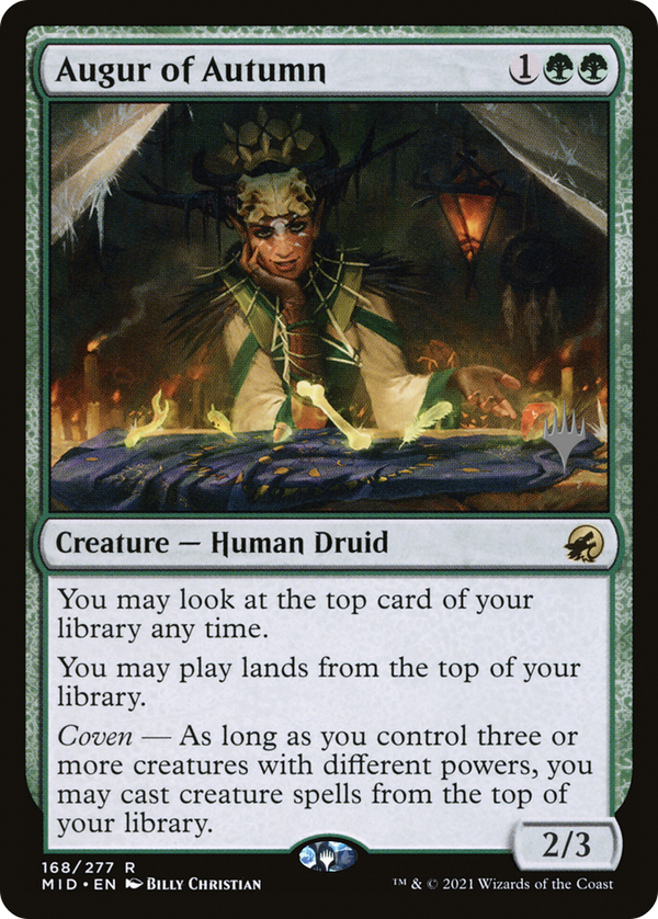 Augur of Autumn (PPMID-168) - Innistrad: Midnight Hunt Promos