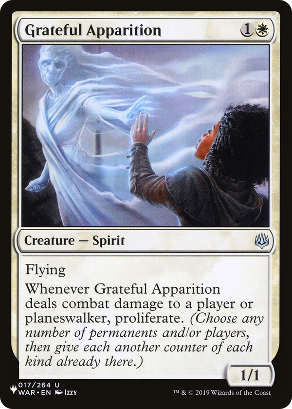 Grateful Apparition (LIST-WAR-17) - The List