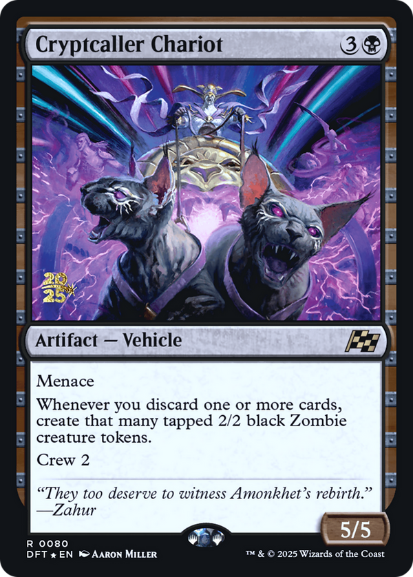 Cryptcaller Chariot (PRE-080) - Prerelease Cards Foil