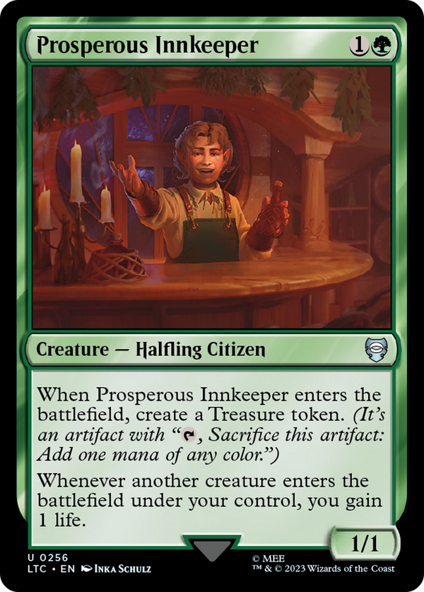 Prosperous Innkeeper (LTC-256) - Tales of Middle-earth Commander