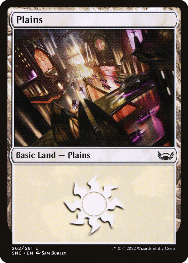 Plains (262) (SNC-262) - Streets of New Capenna Foil
