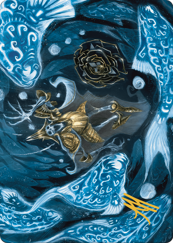 Eaten by Piranhas // Eaten by Piranhas (ALCI-011) - The Lost Caverns of Ixalan Art Series (Borderless) Foil
