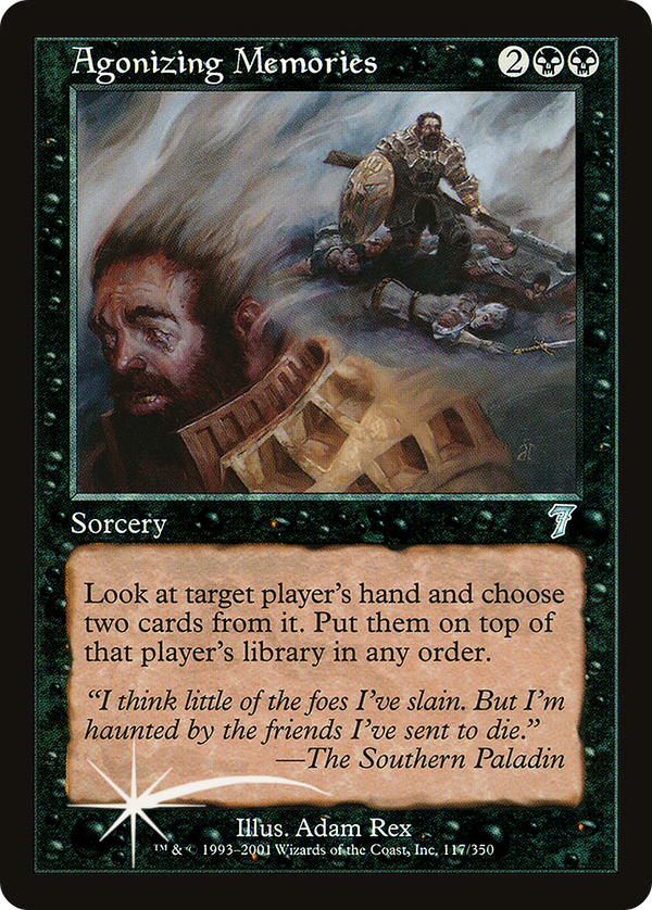 Agonizing Memories (7ED-117★) - 7th Edition