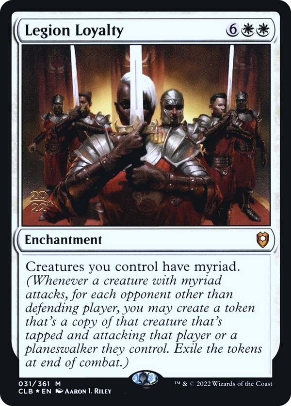 Legion Loyalty (PRE-031) - Battle for Baldur's Gate Promos Foil