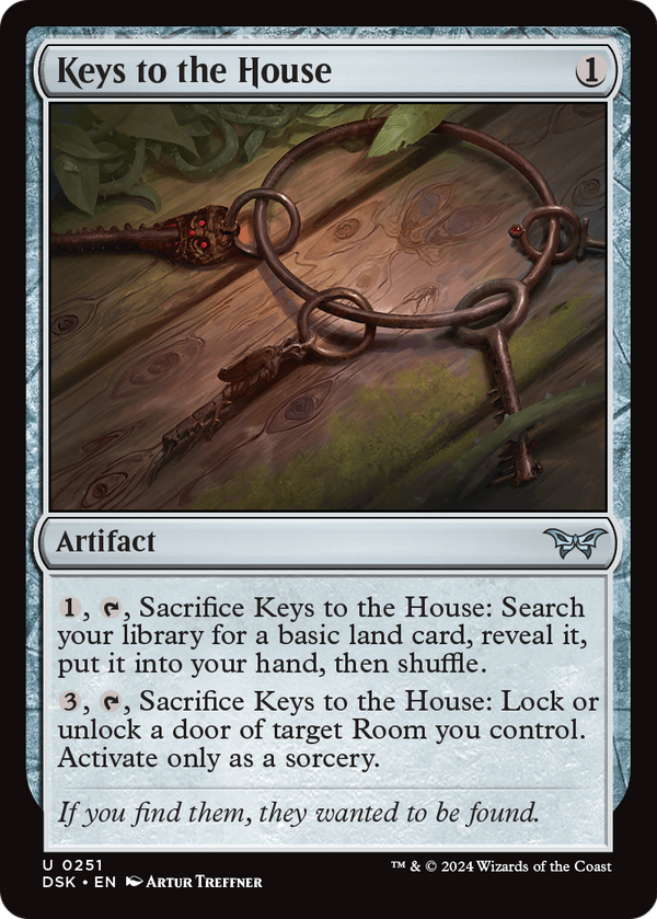 Keys to the House (DSK-251) - Duskmourn: House of Horror Foil