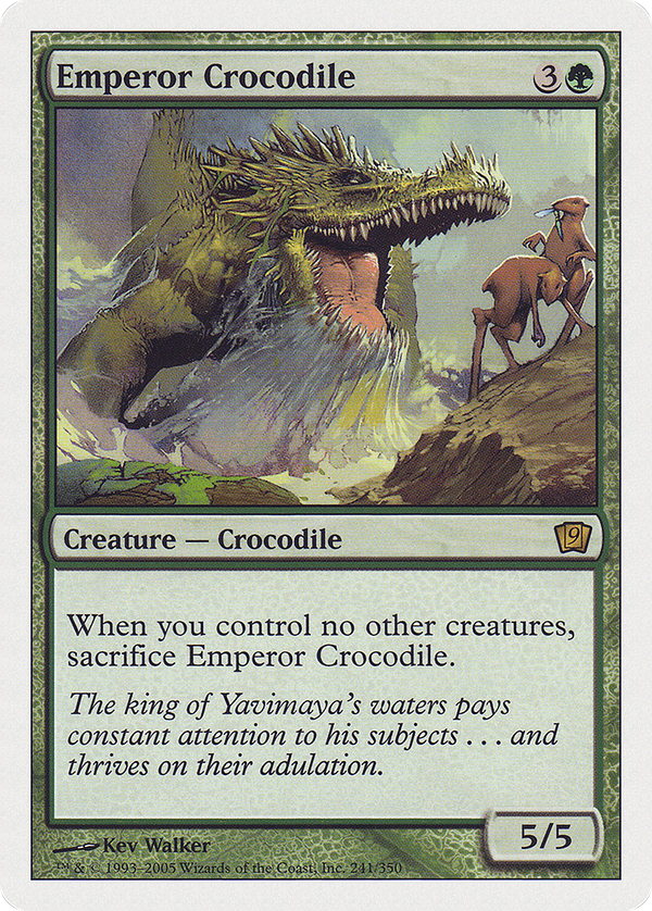 Emperor Crocodile (9ED-241) - 9th Edition