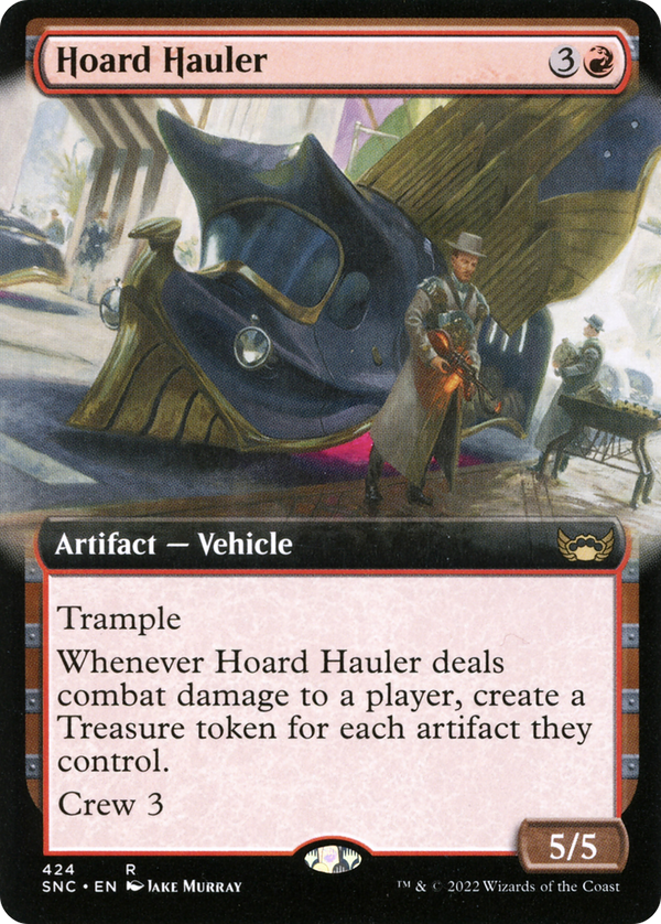 Hoard Hauler (Extended Art) (SNC-424) - Streets of New Capenna: (Extended Art) Foil