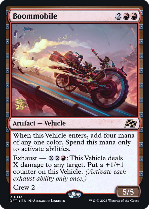Boommobile (PRE-113) - Prerelease Cards Foil