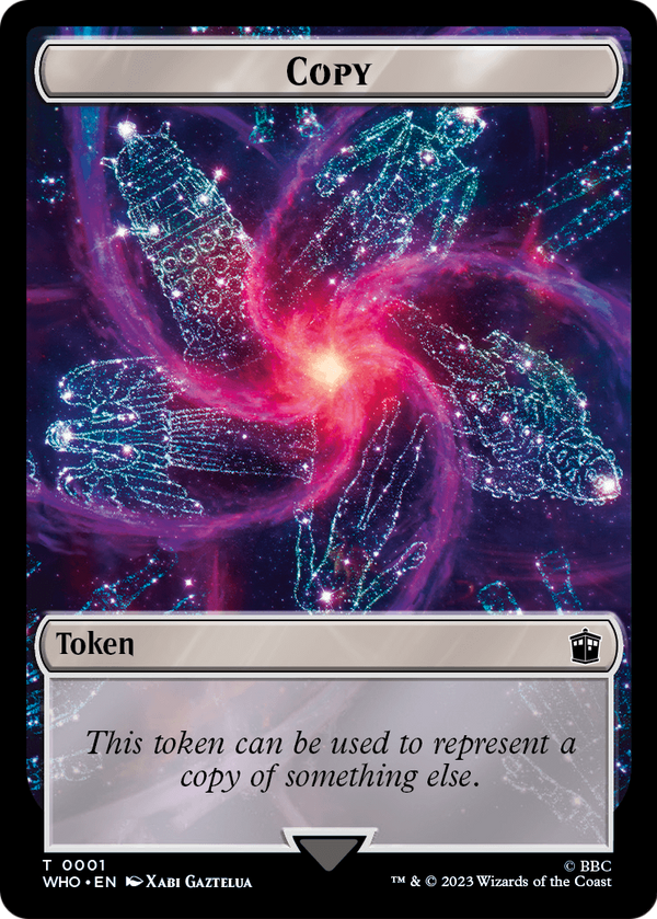 Copy (TWHO-001) - Doctor Who Tokens Foil