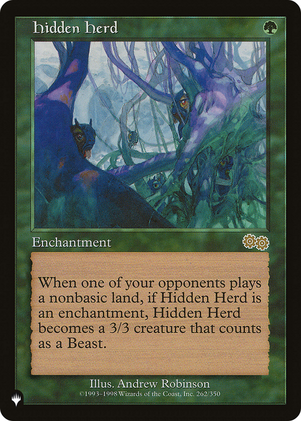 Hidden Herd (LIST-USG-262) - The List
