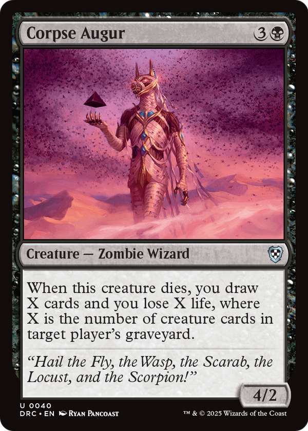 Corpse Augur (DRC-040) - Commander: Aetherdrift