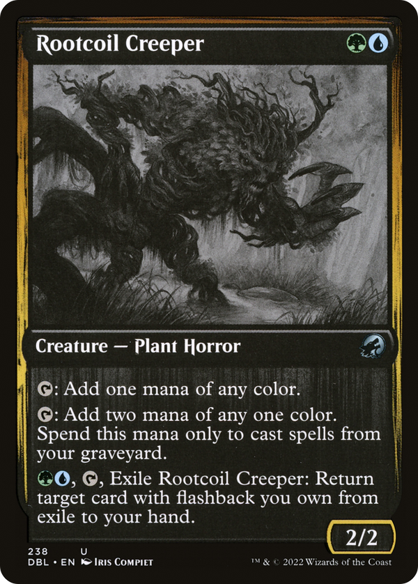 Rootcoil Creeper (DBL-238) - Innistrad: Double Feature