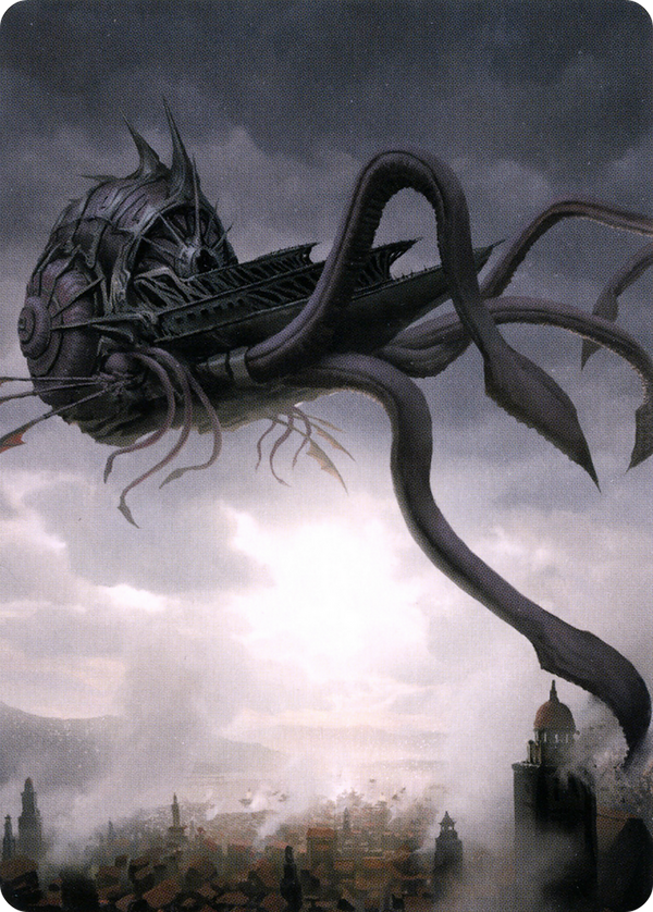 Nautiloid Ship // Nautiloid Ship (ACLB-080) - Battle for Baldur's Gate Art Series (Borderless)