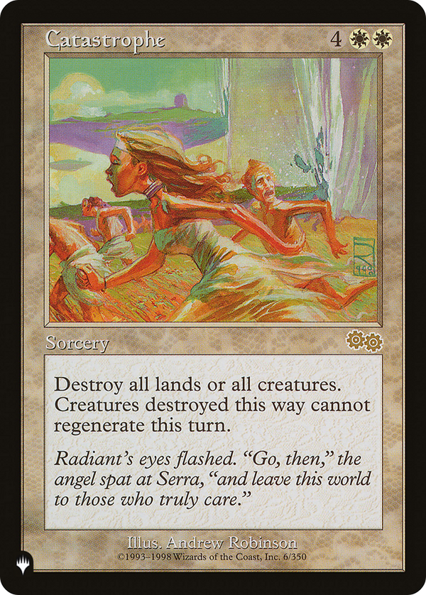 Catastrophe (LIST-USG-6) - The List