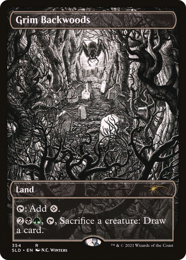 Grim Backwoods (SLD-354) - Secret Lair Drop Foil