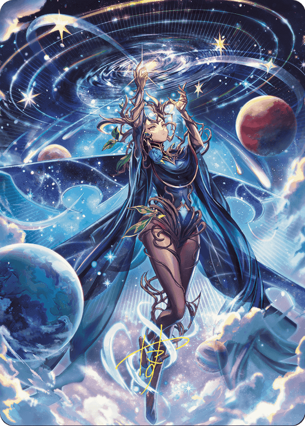 Omniscience // Omniscience (AWOE-078) - Wilds of Eldraine Art Series (Borderless)