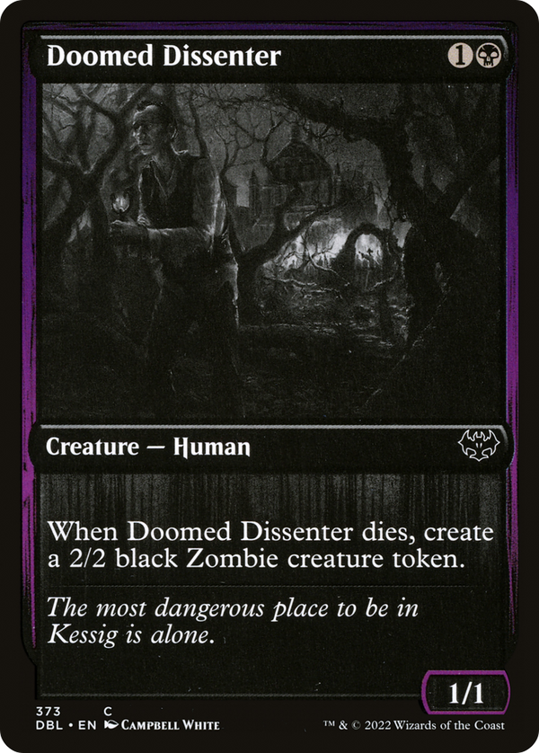 Doomed Dissenter (DBL-373) - Innistrad: Double Feature