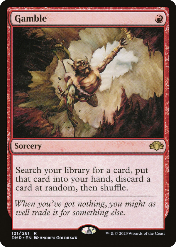 Gamble (DMR-121) - Dominaria Remastered