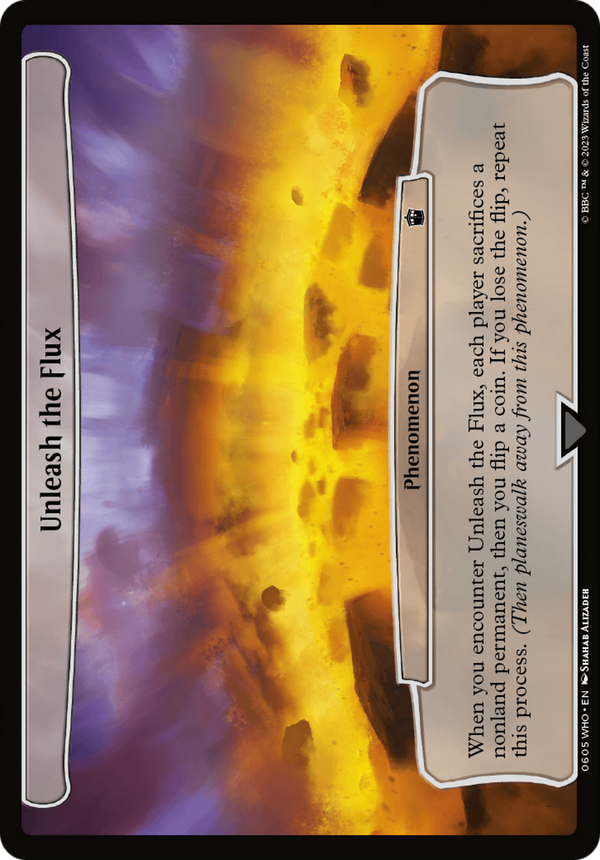 Unleash the Flux (WHO-605) - Doctor Who