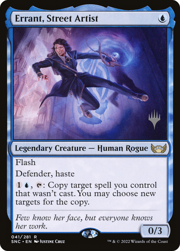Errant, Street Artist (PPSNC-041) - Streets of New Capenna Promos