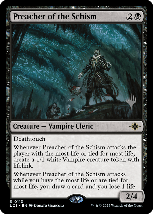 Preacher of the Schism (PPLCI-113) - The Lost Caverns of Ixalan Promos