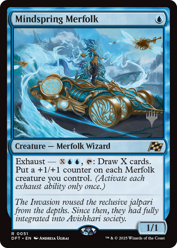Mindspring Merfolk (PPDFT-051) - Promo Pack: Aetherdrift