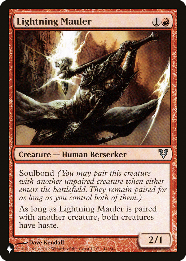 Lightning Mauler (LIST-AVR-144) - The List