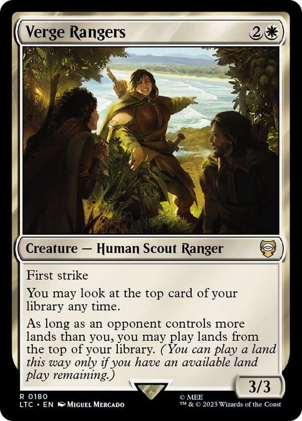 Verge Rangers (LTC-180) - Tales of Middle-earth Commander