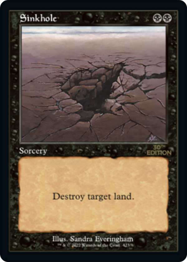 Sinkhole (Retro Frame) (30A-423) - 30th Anniversary Edition