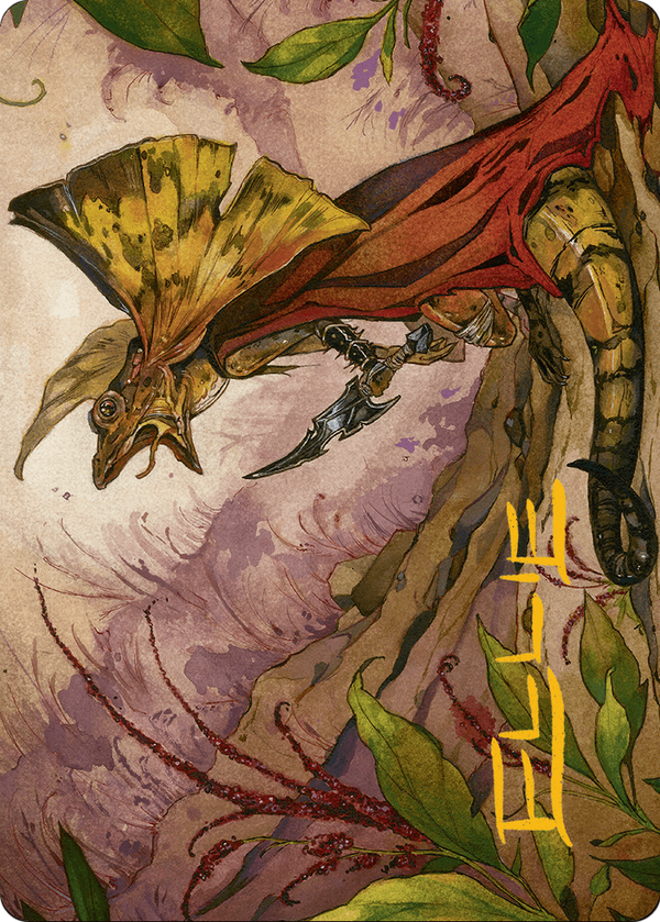 Hired Claw // Hired Claw (ABLB-039) - Bloomburrow Art Series (Borderless) Foil