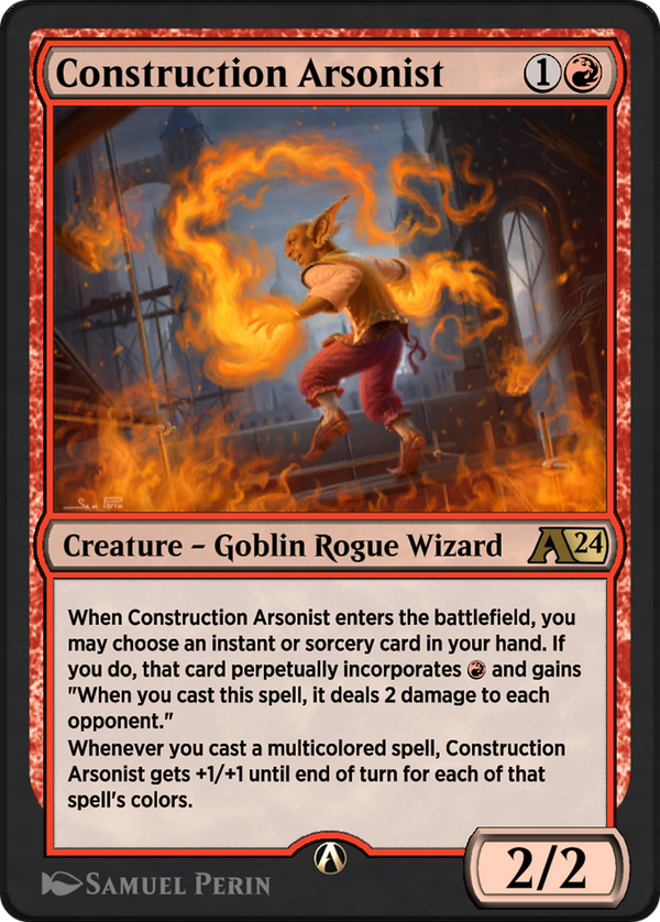 Construction Arsonist (YMKM-015) - Alchemy: Murders at Karlov Manor