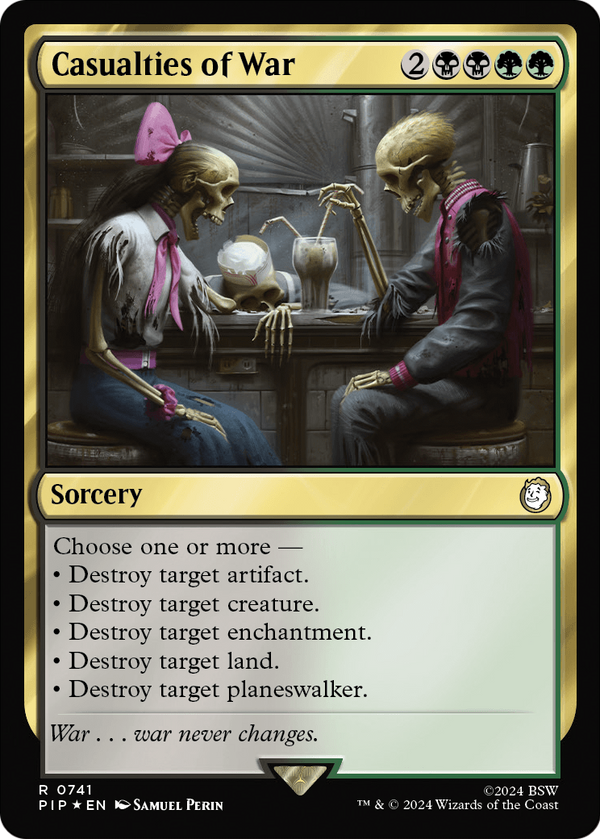 Casualties of War (Surge Foil) (PIP-741) - Fallout Foil