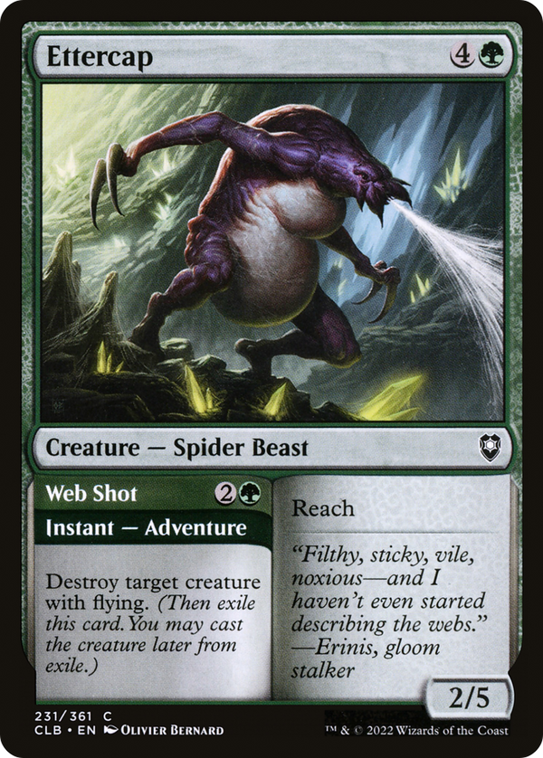 Ettercap (CLB-231) - Commander Legends: Battle for Baldur's Gate