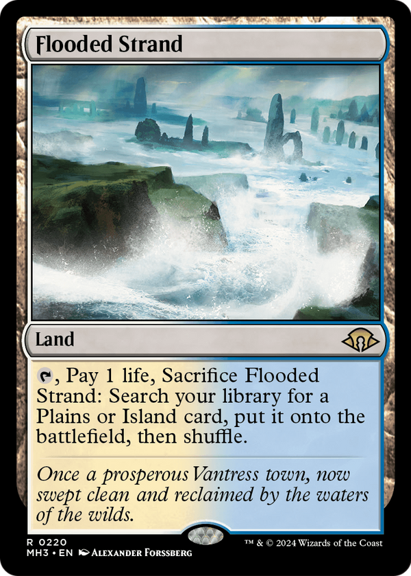 Flooded Strand (MH3-220) - Modern Horizons 3 Foil