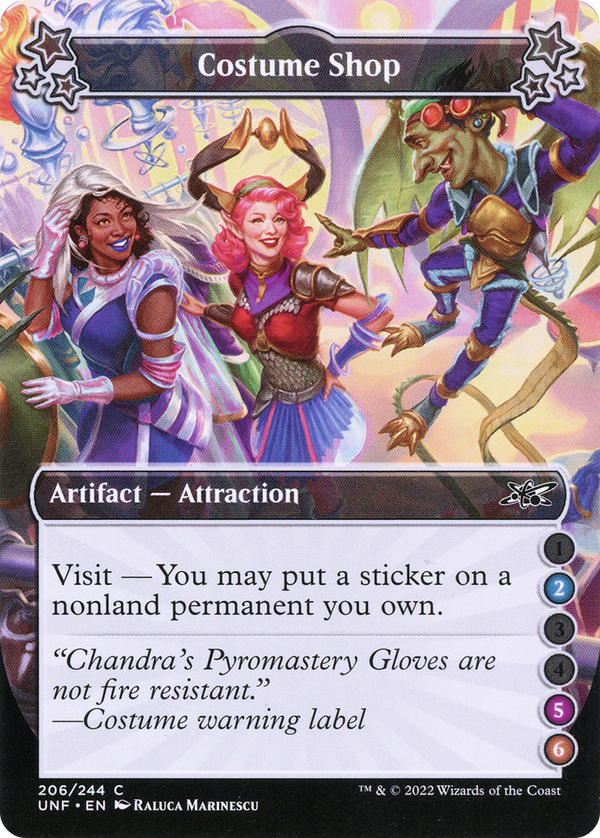 Costume Shop (2-5-6) (UNF-206) - Unfinity Foil