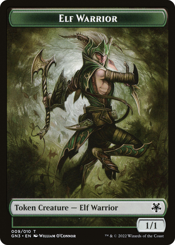 Elf Warrior (TGN3-009) - Game Night: Free-for-All Tokens Foil