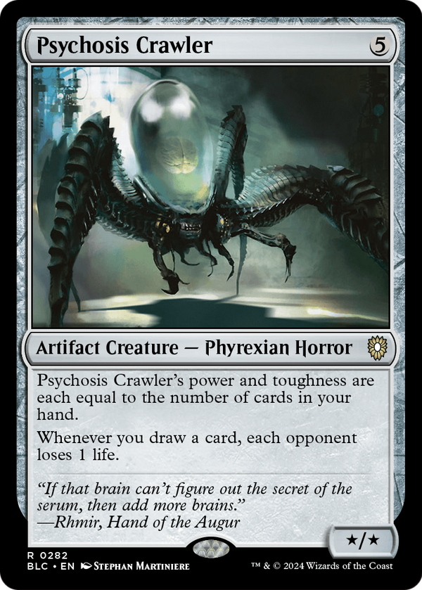 Psychosis Crawler (BLC-282) - Bloomburrow Commander