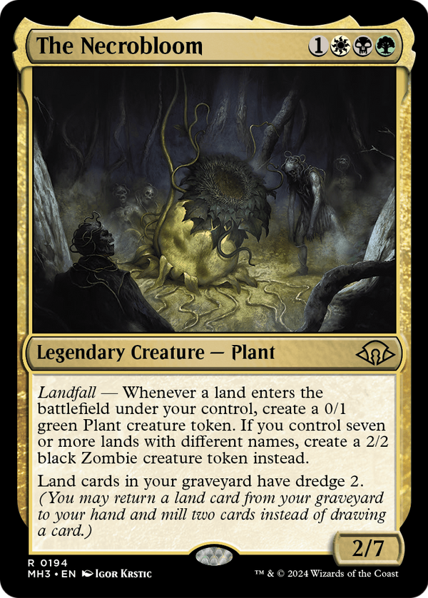 The Necrobloom (MH3-194) - Modern Horizons 3