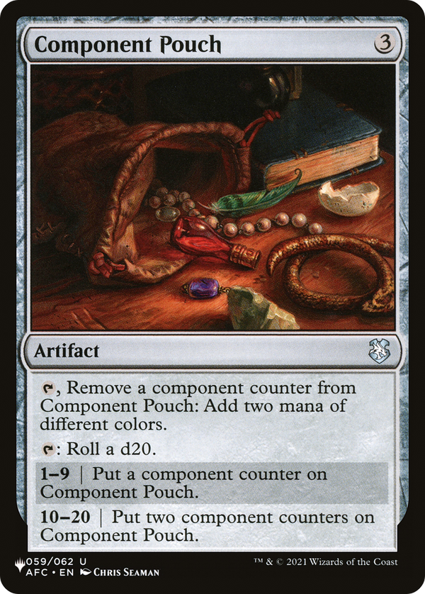 Component Pouch (LIST-AFC-59) - The List