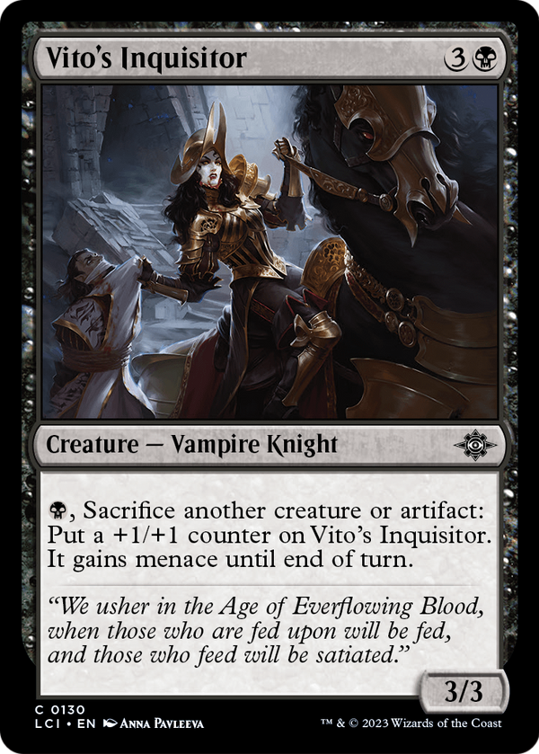Vito's Inquisitor (LCI-130) - The Lost Caverns of Ixalan