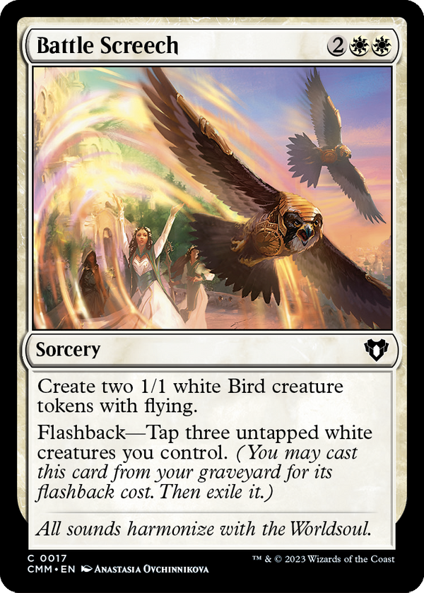 Battle Screech (CMM-017) - Commander Masters