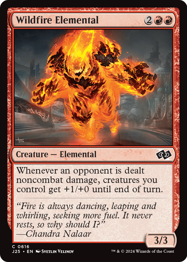 Wildfire Elemental (J25-616) - Foundations Jumpstart