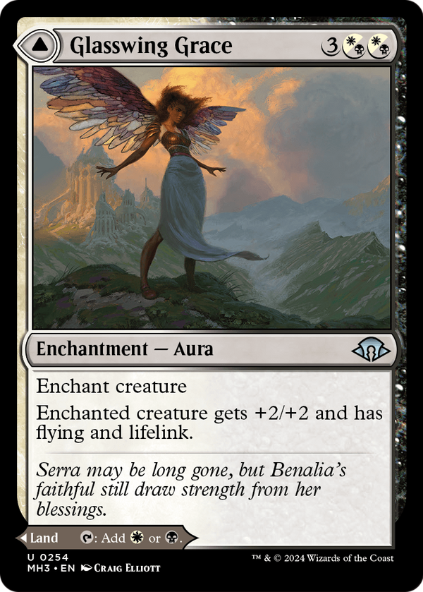 Glasswing Grace (MH3-254) - Modern Horizons 3 Foil