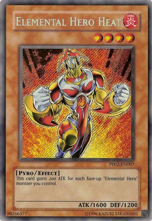 Elemental HERO Heat (PP02-EN007) - Premium Pack 2 Unlimited