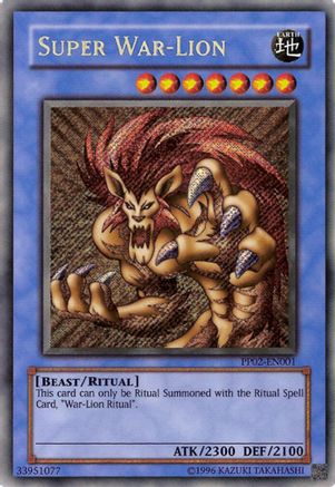 Super War-Lion (PP02-EN001) - Premium Pack 2 Unlimited
