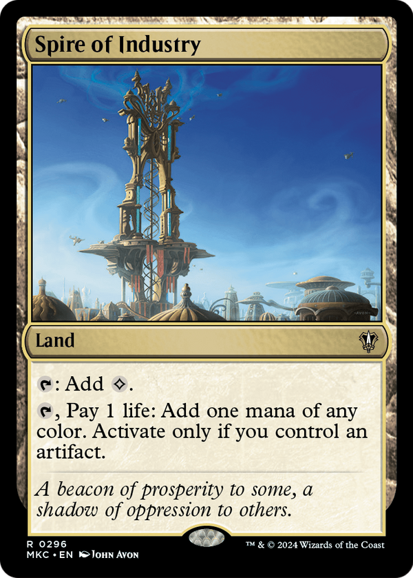 Spire of Industry (MKC-296) - Murders at Karlov Manor Commander