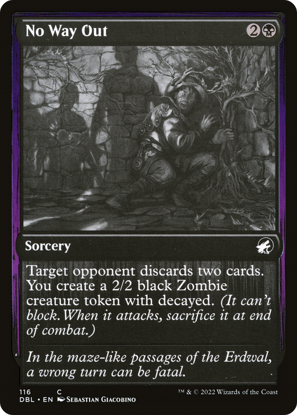 No Way Out (DBL-116) - Innistrad: Double Feature Foil