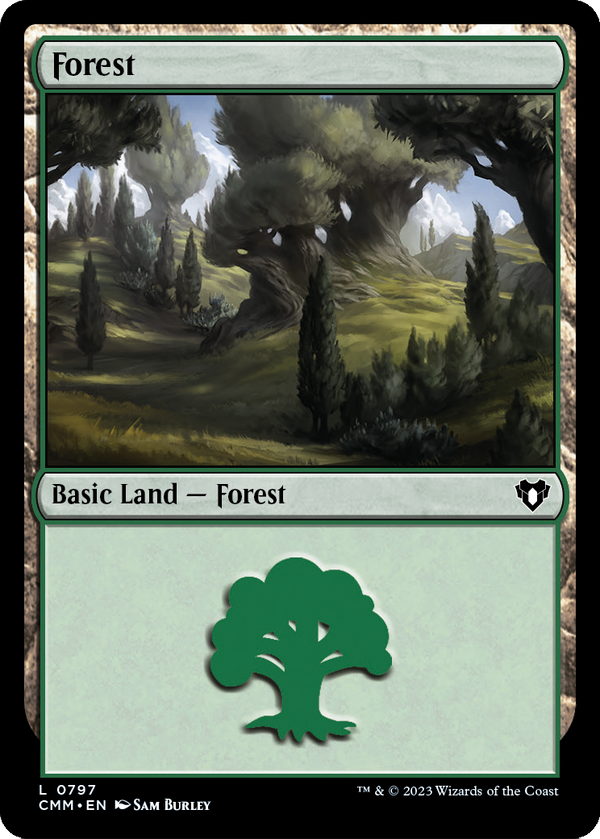 Forest (0797) (CMM-797) - Commander Masters