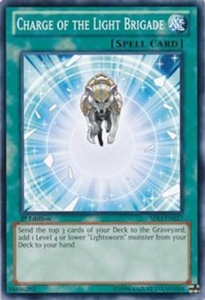 Charge of the Light Brigade (SDLI-EN027) - Structure Deck: Realm of Light 1st Edition