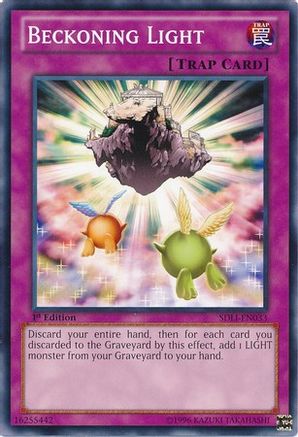 Beckoning Light (SDLI-EN033) - Structure Deck: Realm of Light 1st Edition